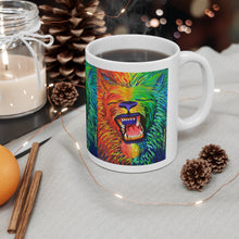 Load image into Gallery viewer, The Chakra Lion Ceramic Mug 11oz