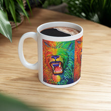 Load image into Gallery viewer, The Chakra Lion Ceramic Mug 11oz