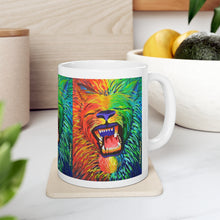 Load image into Gallery viewer, The Chakra Lion Ceramic Mug 11oz