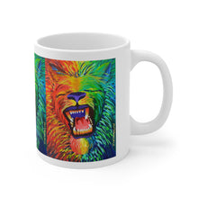 Load image into Gallery viewer, The Chakra Lion Ceramic Mug 11oz