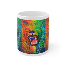 Load image into Gallery viewer, The Chakra Lion Ceramic Mug 11oz