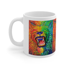 Load image into Gallery viewer, The Chakra Lion Ceramic Mug 11oz
