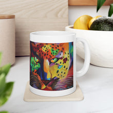 Load image into Gallery viewer, The Soulful Cheetah Goddess Ceramic Mug 11oz
