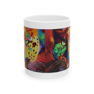 The Soulful Cheetah Goddess Ceramic Mug 11oz