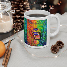 Load image into Gallery viewer, The Chakra Lion Ceramic Mug 11oz
