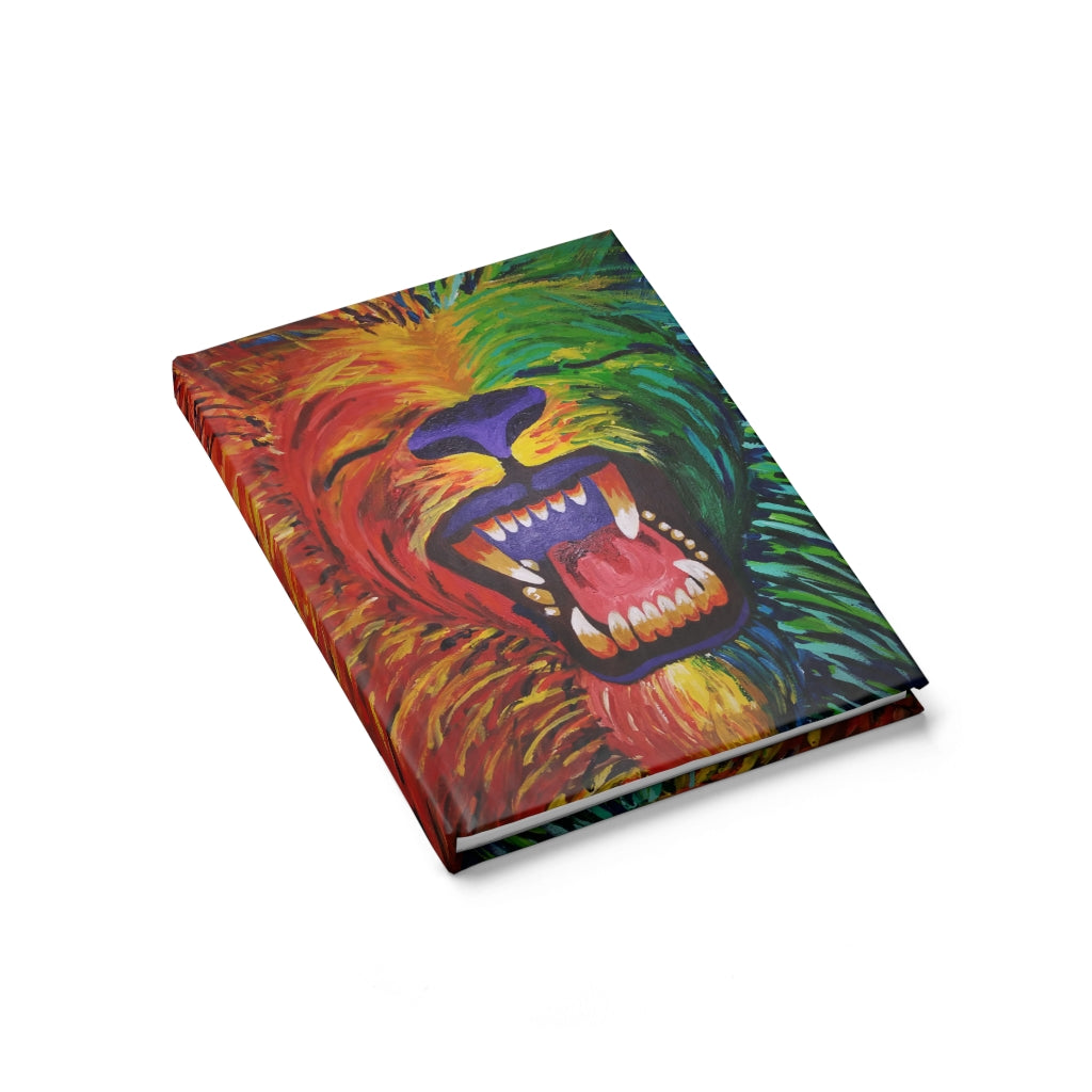Chakra Lion Journal - Ruled Line
