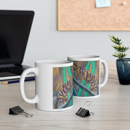 The Oscelot Cat Ceramic Mug 11oz